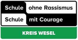 Logo Programm Schule ohne Rassismus - Schule mit Courage, Bildrechte liegen bei der Bundeskoordination, Berlin